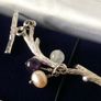 Silver Pearl Bracelet Image 4