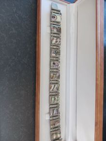 silver bracelet