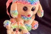 TY Beanie Boos Plush Backpack + Coin purse