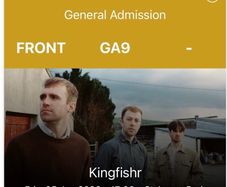 2 Kingfishr Tickets - June 5th