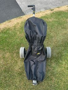 Powakaddy Electric Golf Trolley with Golf bag cover