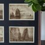 Framed Original Vintage Isle of Man Postcards 4 Coastal Views Image 3