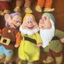 2009 Snow White & The Seven Dwarfs Rare 4.5 Inches Figures Full Set Of 7 Vintage Simba Image 2
