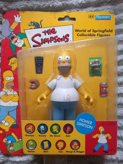 The Simpsons playmates world of Springfield figures! Series one full collection.