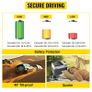 Car Refrigerator Portable Compressor Fridge Freezer W/ Wheel & Draw Bar 30L 40L 50L for Camping Picnic Boating Caravan Bar Image 6