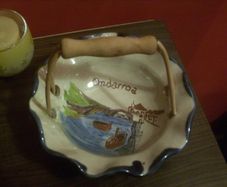 Decorative Ceramic Basket