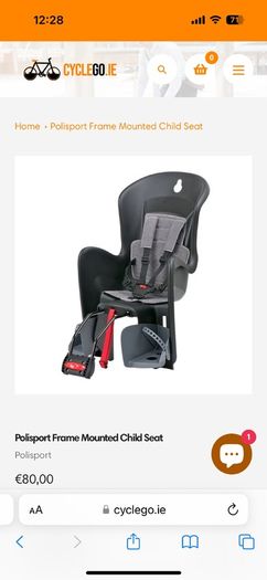 Polisport Children Bike Seat