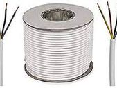 4 x 0.75 mm  Circular White Flex