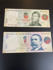 Argentina banknotes
