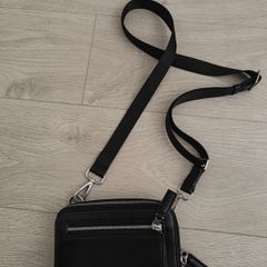 cross body bag - black zara