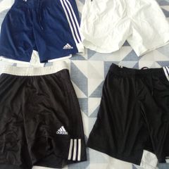 4. Pairs.  Of.  Addidas.  Shorts