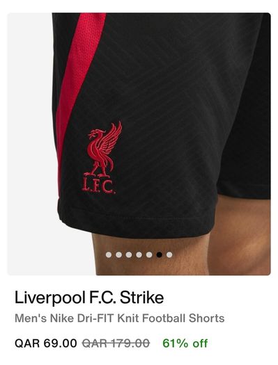 Liverpool F.C. Strike Shorts - Size - Medium - RRP - 49.99 - Open To Offers!!