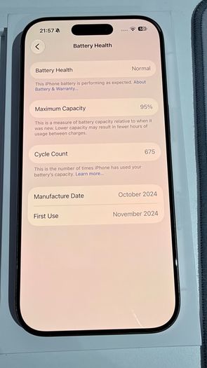 iPhone 16 Pro 128GB Desert titanium unlocked