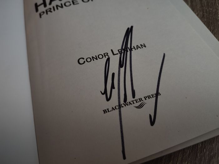 Haughey: Prince of Power ! HAND SIGNED by Conor Lenihan ! 2015 ! by lackwater Press !