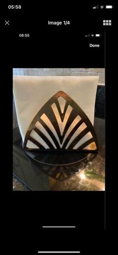 Brass Napkin Holder