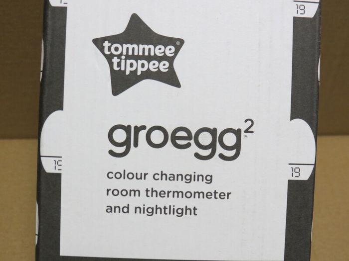 NEW >> Tommee Tippee GroEgg2 Toddler Nightlight LED Colour-Changing with Digital Room Temperature Display for Safer Sleep
