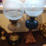 2 double burner oil lamps Image 2