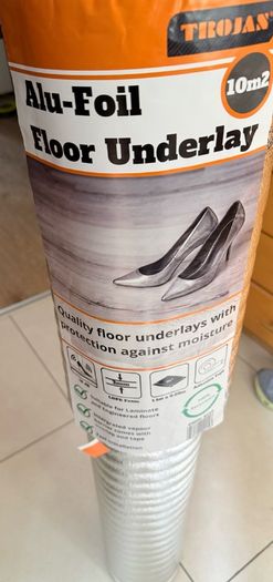 Quality floor underlay (noise and moisture protection)