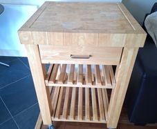 Mobile Butchers Block / Kitchen Island