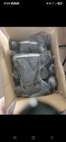 7 pairs of steel toe wellies