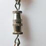 Vintage Natural Red Carnelian Agate Bead Necklace strung on a silk cord length 20" Image 5