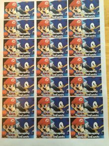 Personalised school book stickers