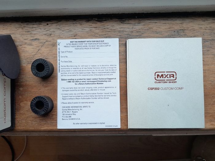 MXR Custom Comp CSP202 compressor pedal