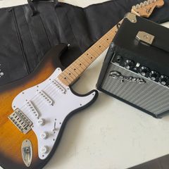 Fender Electric Guitar and Amp Bundle
