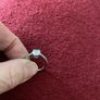 Swarovski crystal ring solatire Image 5