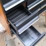2 Vintage Retro Cassette Tape Storage Drawers / Holders Image 4