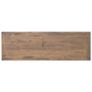 TV Cabinet 110x35x40 cm Solid Teak Wood Image 6