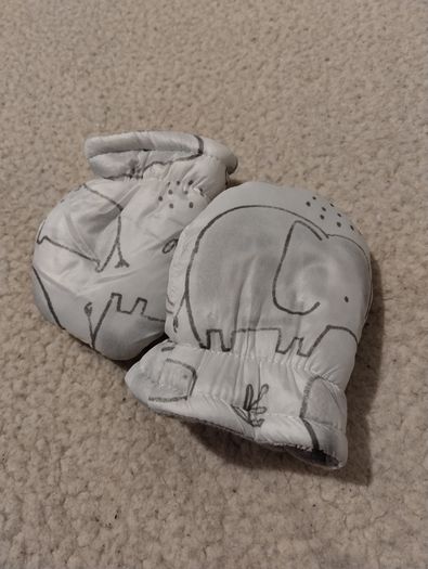 Rock A Bye Baby Boutique Waterproof Warm Pram Suit, Snow Suit with mittens