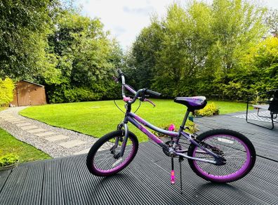 20 Inch Kids Bike Verve Cool Bike Metallic Purple Girls Bike Girl Bicycle