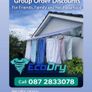 EcoDry Canopy Clothes Line Image 4