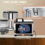 Electric Tomato Strainer 370W Tomato Milling Machine Stainless Steel Tomato Sauce Maker Pure Copper Motor Tomato Sauce Maker 90-160 KG Per Hour for Food Strainer and Sauce Maker Image 3