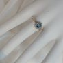 Diamond and Topaz Gold Ring Image 7