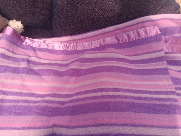 vintage wool blanket