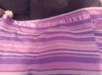 vintage wool blanket