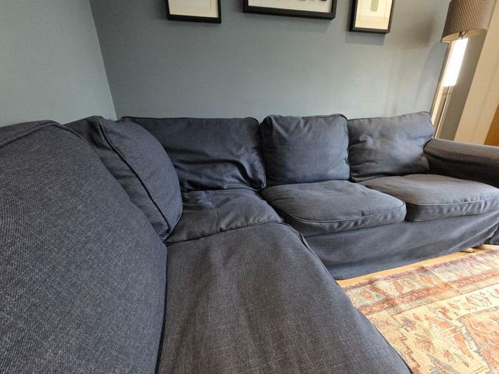 Ikea Ektorp Corner Sofa ONLY COVERS