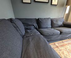 Ikea Ektorp Corner Sofa ONLY COVERS