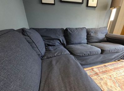 Ikea Ektorp Corner Sofa ONLY COVERS