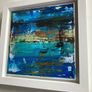 Framed Original Seascape Dublin Port Painting Contemporary Art Painting Irish Art Gift Image 3