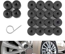 Car Wheel Lug Locking Lock Nut Bolt Cover Cap 17mm for VW Volkswagen Scirocco Touran Tiguan Jetta Golf MK7 GTI Passat B5 CC Skoda