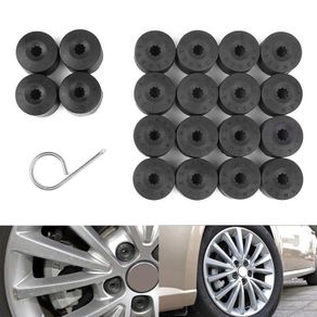 Car Wheel Lug Locking Lock Nut Bolt Cover Cap 17mm for VW Volkswagen Scirocco Touran Tiguan Jetta Golf MK7 GTI Passat B5 CC Skoda