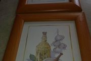 Lovely set of 2  picture still life.