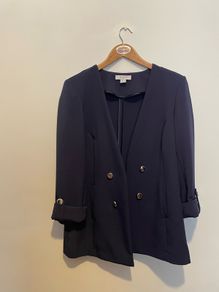 Primark navy open style blazer size 14