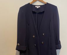 Primark navy open style blazer size 14