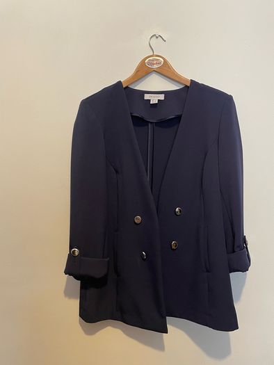 Primark navy open style blazer size 14