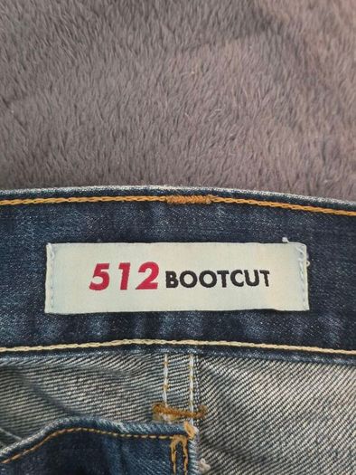 Vintage Levis 512 Bootcut Jeans Mens 30, Leg 32