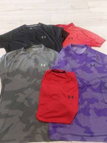 5 Under Armour Mens Medium Shirts (LOT)